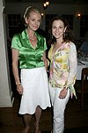 Debbie Bancroft and Bettina Zilka at the after party for &quotFinding Neverland&quot at Savannah in Southampton on 8-29-04. photo by Rob Rich copyright 2004<br>516-676-3939<br>robwayne1@aol.com