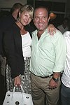 Marcy and Michael Warren at the after party for &quotFinding Neverland&quot at Savannah in Southampton on 8-29-04. photo by Rob Rich copyright 2004<br>516-676-3939<br>robwayne1@aol.com