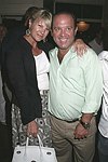 Marcy and Michael Warren at the after party for &quotFinding Neverland&quot at Savannah in Southampton on 8-29-04. photo by Rob Rich copyright 2004<br>516-676-3939<br>robwayne1@aol.com