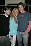  Jonathan Sherman,Caroline Berthet, & Jason Blum   at the after party for &quotFinding Neverland" at Savannah in Southampton on 8-29-04. photo by Rob Rich copyright 2004<br>516-676-3939<br>robwayne1@aol.com