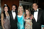 Lucia Hwong Gordon, Gary and Colleen Rein, Andrea and John Stark  at the Rita Hayworth Alzheimer's Ball at the Warldorf Astoria  in Manhattan , N.Y. on October 5, 2004.<br>(photo by Rob Rich copyright 2004 516-676-3939)