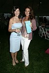 Robyn Avis and Stacy  Spodcik at the  benefit for the NYU School of Medicine - Mental Illness Prevention Center hosted by Anna Anissimova at the Southampton residence of Denise Rich on August 14, 2004 at the Rich residence in Southampton, N.Y.<br>photo by Rob Rich copyright 2004 516-676-3939 robwayne1@aol.com