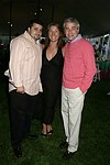 James and Adrienne Fauci and Robert Zimmerman at the  benefit for the NYU School of Medicine - Mental Illness Prevention Center hosted by Anna Anissimova at the Southampton residence of Denise Rich on August 14, 2004 at the Rich residence in Southampton, N.Y.<br>photo by Rob Rich copyright 2004 516-676-3939 robwayne1@aol.com