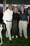 Marty Richards, Gloria and Dr. Bob Cancro at the  benefit for the NYU School of Medicine - Mental Illness Prevention Center hosted by Anna Anissimova at the Southampton residence of Denise Rich on August 14, 2004 at the Rich residence in Southampton, N.Y.<br>photo by Rob Rich copyright 2004 516-676-3939 robwayne1@aol.com