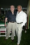 Dr. Bob Cancro and Marty Richards  at the  benefit for the NYU School of Medicine - Mental Illness Prevention Center hosted by Anna Anissimova at the Southampton residence of Denise Rich on August 14, 2004 at the Rich residence in Southampton, N.Y.<br>photo by Rob Rich copyright 2004 516-676-3939 robwayne1@aol.com