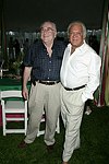Dr. Bob Cancro and Marty Richards  at the  benefit for the NYU School of Medicine - Mental Illness Prevention Center hosted by Anna Anissimova at the Southampton residence of Denise Rich on August 14, 2004 at the Rich residence in Southampton, N.Y.<br>photo by Rob Rich copyright 2004 516-676-3939 robwayne1@aol.com