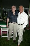 Dr. Bob Cancro and Marty Richards  at the  benefit for the NYU School of Medicine - Mental Illness Prevention Center hosted by Anna Anissimova at the Southampton residence of Denise Rich on August 14, 2004 at the Rich residence in Southampton, N.Y.<br>photo by Rob Rich copyright 2004 516-676-3939 robwayne1@aol.com