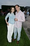 Claudine Revere and Scott Storbo at the  benefit for the NYU School of Medicine - Mental Illness Prevention Center hosted by Anna Anissimova at the Southampton residence of Denise Rich on August 14, 2004 at the Rich residence in Southampton, N.Y.<br>photo by Rob Rich copyright 2004 516-676-3939 robwayne1@aol.com