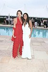 Anna Anissimova and Candice Levy at the  benefit for the NYU School of Medicine - Mental Illness Prevention Center hosted by Anna Anissimova at the Southampton residence of Denise Rich on August 14, 2004 at the Rich residence in Southampton, N.Y.<br>photo by Rob Rich copyright 2004 516-676-3939 robwayne1@aol.com