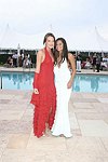 Anna Anissimova and Candice Levy at the  benefit for the NYU School of Medicine - Mental Illness Prevention Center hosted by Anna Anissimova at the Southampton residence of Denise Rich on August 14, 2004 at the Rich residence in Southampton, N.Y.<br>photo by Rob Rich copyright 2004 516-676-3939 robwayne1@aol.com