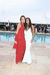 Anna Anissimova and Candice Levy at the  benefit for the NYU School of Medicine - Mental Illness Prevention Center hosted by Anna Anissimova at the Southampton residence of Denise Rich on August 14, 2004 at the Rich residence in Southampton, N.Y.<br>photo by Rob Rich copyright 2004 516-676-3939 robwayne1@aol.com
