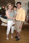 Tina, Evan, and Dana Waksman at the Hamptons Baby Beach Club Launch Party at Hampton Hall in Southampton on 6-21-04<br>photo by Rob Rich copyright 2004 516-676-3939<br>robwayne1@aol.com