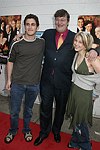 Nick Raynes, Director Stephen Fry, and Marissa Bregman  at the Summer Screening of 'Bright Young Things' directed by Stephen Fry at the UA theatre in Easthampton, N.Y.<br> photo by Rob Rich copyright 2004 516-676-3939  robwayne1@aol.com