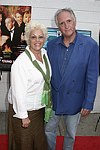 Executive Director of the Hampton Film Festival Denise Kasell and  Director Bob Giraldi  at the Summer Screening of 'Bright Young Things' directed by Stephen Fry at the UA theatre in Easthampton, N.Y.<br> photo by Rob Rich copyright 2004 516-676-3939  robwayne1@aol.com