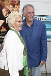 Executive Director of the Hampton Film Festival Denise Kasell and  Director Bob Giraldi  at the Summer Screening of 'Bright Young Things' directed by Stephen Fry at the UA theatre in Easthampton, N.Y.<br> photo by Rob Rich copyright 2004 516-676-3939  robwayne1@aol.com