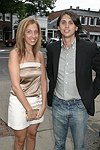 Shelley Reinstein and Jonathan Cheban at the Summer Screening of 'Bright Young Things' directed by Stephen Fry at the UA theatre in Easthampton, N.Y.<br> photo by Rob Rich copyright 2004 516-676-3939  robwayne1@aol.com