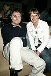 Jason Binn and Melissa Garner    on 5-28-04 at the Hampton Magazine Party at the Cabana in Southampton. photo by Rob Rich copyright 2004 <br>516-676-3939  robwayne1@aol.com