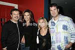 Rocco Ancarola, MJ Pedone, Jen Cohen,and Roger Silverstein  on 5-28-04 at the Hampton Magazine Party at the Cabana in Southampton. photo by Rob Rich copyright 2004 <br>516-676-3939  robwayne1@aol.com
