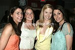Cara Borke, Mary Lawton, Lindsay Burns,and Annie Evans   on 5-28-04 at the Hampton Magazine Party at the Cabana in Southampton. photo by Rob Rich copyright 2004 <br>516-676-3939  robwayne1@aol.com