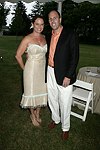  Dawn Zimmerman Hummel and John Hummel   at the 8th. Annual Orchid Ball  to benefit the Child Developement Center of the Hamptons on July 24, 2004 at the Villa Maria in Watermill. photo by Rob Rich copyright 2004 516-676-3939  robwayne1@aol.com