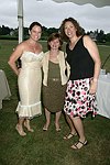 Dawn Zimmerman Hummel , Melissa Cohn, and Judy Gold  at the 8th. Annual Orchid Ball  to benefit the Child Developement Center of the Hamptons on July 24, 2004 at the Villa Maria in Watermill. photo by Rob Rich copyright 2004 516-676-3939  robwayne1@aol.com