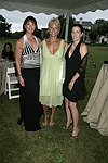 Sean Hidey, Teresa Simone, and Deborah Weiner  at the 8th. Annual Orchid Ball  to benefit the Child Developement Center of the Hamptons on July 24, 2004 at the Villa Maria in Watermill. photo by Rob Rich copyright 2004 516-676-3939  robwayne1@aol.com