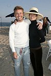 Helen and Tim Schifter at the annual Hamptons Clambake at Flying Point Beach in Watermill on 7-11-04<br>photo by Rob Rich copyright 2004 516-676-3939 robwayne1@aol.com