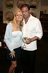 Leah Danielle and Paul Jowdy at  the Hamptons Magazine/Cole Haan event in Easthampton on <br>6-26-04. photo by Rob Rich copyright 2004 516-676-3939 robwayne1@aol.com  112 12th. Ave, Sea Cliff, N.Y. 11579 