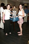 Sondra and Laurie Goldschein at the Cole Haan event in Easthamtpon on 7-17-04<br>photo by Rob Rich copyright 2004  516-676-3939<br>robwayne1@aol.com