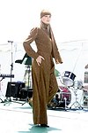 At the Bonnie Miller fashion show  at the Concourse D'elegance at Sayre Park in Bridgehampton, N.Y.<br>photo by Rob Rich copyright 2004<br>516-676-3939 robwayne1@aol.com