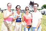 Gretchen Tibbits, Anne Goulet, Debra and Paul Hunter  at the Concourse D'elegance at Sayre Park in Bridgehampton, N.Y.<br>photo by Rob Rich copyright 2004<br>516-676-3939 robwayne1@aol.com