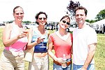 Gretchen Tibbits, Anne Goulet, Debra and Paul Hunter  at the Concourse D'elegance at Sayre Park in Bridgehampton, N.Y.<br>photo by Rob Rich copyright 2004<br>516-676-3939 robwayne1@aol.com