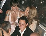 J. Lo and Mark Anthony  at the Coty 100th. Anniversary at the Museum of Natural History in Manhattan, N.Y. on September 12, 2004.<br>(photo by Rob Rich/ The Everett Collection)