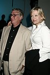 Mike Nichols and wife Diane Sawyer at the  Diane von Furstenberg fashion show  in Manhattan, N.Y. on September 12, 2004.<br>(photo by Rob Rich/ The Everett Collection)
