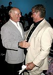 Barry Diller and Mike Nichols at the  Diane von Furstenberg fashion show  in Manhattan, N.Y. on September 12, 2004.<br>(photo by Rob Rich/ The Everett Collection)ction)