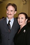 NEW YORK - May 6: Actor Kevin Kline and Randie Levine-Miller  attend  the Nominations for the Drama Desk Awards Celebrating Excellence in New York Theatre at St. John's Boutique   in New York City on May 6, 2004<br>  (Photo by Rob Rich/Getty Images) 