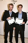 NEW YORK - May 6: Nominees  Paul Sparks and David Kerins  attend  the Nominations for the Drama Desk Awards Celebrating Excellence in New York Theatre at St. John's Boutique   in New York City on May 6, 2004<br>  (Photo by Rob Rich/Getty Images) 
