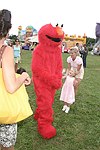 Elmo at the Albert Einstein College of Medicine's Family Day Carnival at the Villa Maria in Watermill on 8-15-04<br>  photo by Rob Rich copyright 2004 516-676-3939  robwayne1@aol.com