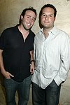 Adam Mesh and Brian Litman at the anniversary party of the Four Seasons Restaurant on June22,2004 in Manhattan, N.Y.<br>photo byRob Rich copyright 2004 516-676-3939