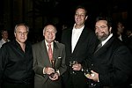 Gregg Sherry, George Lang, L. Grove, and Drew Nieporent at the anniversary party of the Four Seasons Restaurant on June22,2004 in Manhattan, N.Y.<br>photo byRob Rich copyright 2004 516-676-3939