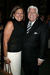Fern Mallis and Dennis Basso at the anniversary party of the Four Seasons Restaurant on June22,2004 in Manhattan, N.Y.<br>photo byRob Rich copyright 2004 516-676-3939