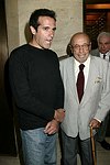 David Copperfield and Ahmet Ertegun at the anniversary party of the Four Seasons Restaurant on June22,2004 in Manhattan, N.Y.<br>photo byRob Rich copyright 2004 516-676-3939