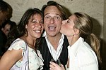 Lorin Janis, David Lee Roth, and Gina Glickman at the anniversary party of the Four Seasons Restaurant on June22,2004 in Manhattan, N.Y.<br>photo byRob Rich copyright 2004 516-676-3939