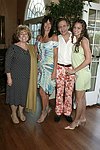 Catherine Saxton, Carol Press,Dr. Louis Federer, and  Danielle Press at the Southampton residence of Jeff Furman on 6-19-04<br>photo by Rob Rich copyright 2004   516-676-3939
