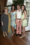 Catherine Saxton, Carol Press,Dr. Louis Federer, and  Danielle Press at the Southampton residence of Jeff Furman on 6-19-04<br>photo by Rob Rich copyright 2004   516-676-3939