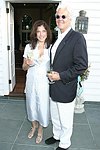 Lori Sheppard and Ron Burkhardt  at the Southampton residence of Jeff Furman on 6-19-04<br>photo by Rob Rich copyright 2004   516-676-3939
