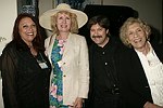 Maria Tennariello, Lise Visser, Barry Gordon, and Sylvia Lehrer at the  XVII Annual Garden Gala benefit  at the Easthampton residence of Jerry della Femina and Judy Licht on 6-5-04<br>photo by Rob Rich copyright 2004  516-676-3939  robwayne1@aol.com