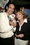 Luis Lujan Sierra, and Judy Licht  at the  XVII Annual Garden Gala benefit  at the Easthampton residence of Jerry della Femina and Judy Licht on 6-5-04<br>photo by Rob Rich copyright 2004  516-676-3939  robwayne1@aol.com