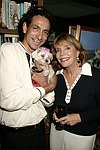 Luis Lujan Sierra, and Judy Licht  at the  XVII Annual Garden Gala benefit  at the Easthampton residence of Jerry della Femina and Judy Licht on 6-5-04<br>photo by Rob Rich copyright 2004  516-676-3939  robwayne1@aol.com