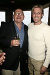 Jerry della Femina and Sam Champion at the  XVII Annual Garden Gala benefit  at the Easthampton residence of Jerry della Femina and Judy Licht on 6-5-04<br>photo by Rob Rich copyright 2004  516-676-3939  robwayne1@aol.com